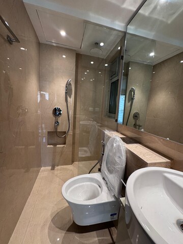 Bathroom in 3 BHK Apartment at Hiranandani Highland, Powai – for Rent