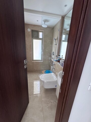 Bathroom in 3 BHK Apartment at Hiranandani Highland, Powai – for Rent