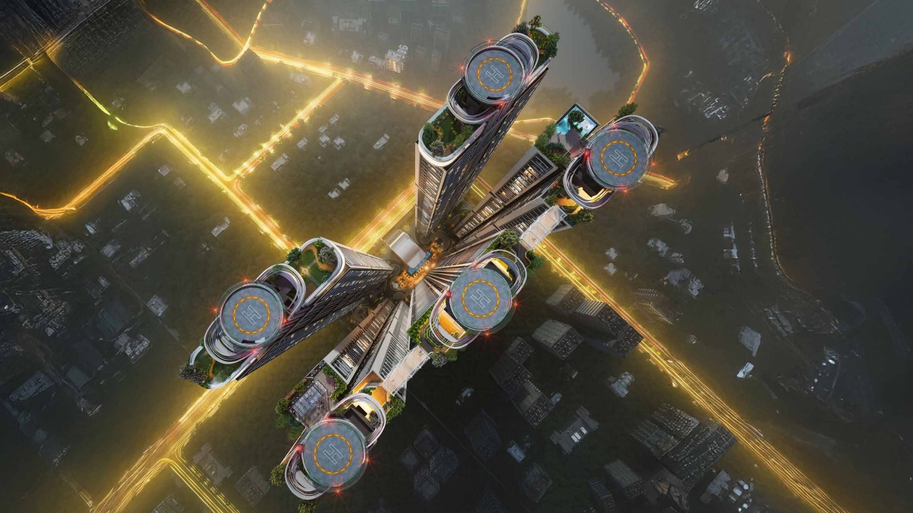 4 BHK + Pooja Room,Servant Room,Study Room Apartment For Sale in MSN One