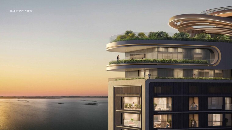 Exterior View, msn-one 4 Bedroom 5510 Sq.Ft. Apartment In Kokapet Hyderabad 8796779