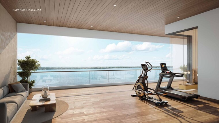 Gym, msn-one 4 Bedroom 5510 Sq.Ft. Apartment In Kokapet Hyderabad 8796779