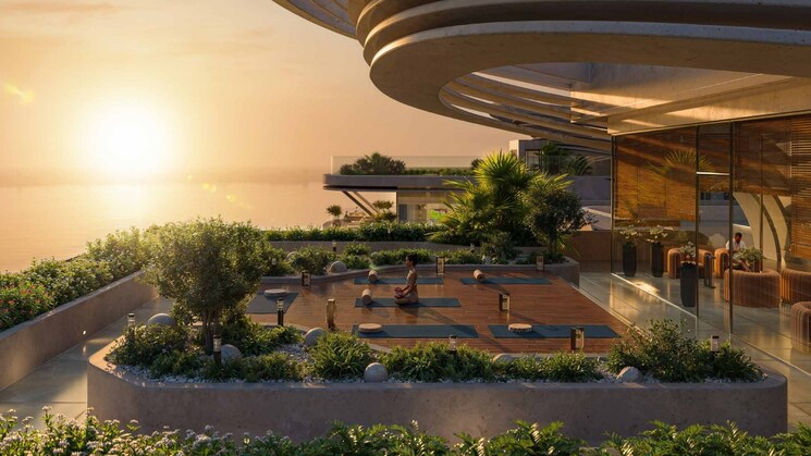 Garden, msn-one 4 Bedroom 5510 Sq.Ft. Apartment In Kokapet Hyderabad 8796779