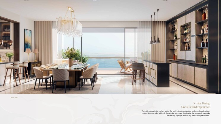 Living Room, msn-one 4 Bedroom 5510 Sq.Ft. Apartment In Kokapet Hyderabad 8796779