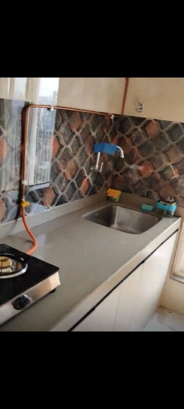 Kitchen in 1 BHK Apartment at Gurukrupa Ekatvam, Vikhroli East – for Rent
