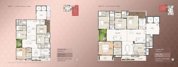 Floor Plan in 4 BHK Apartment at Auro The Pearl, Hi Tech City – for Sale