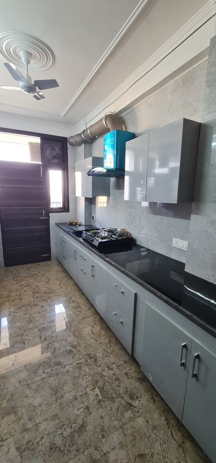 Kitchen, dhakoli 3 Bedroom 2250 Sq.Ft. Apartment In Dhakoli Zirakpur 8796819