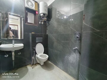 Bathroom in 2 BHK Builder Floor at Chattarpur – for Rent