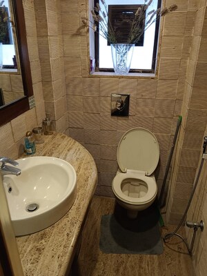 Bathroom in 3 BHK Apartment at Peddar Road – for Sale
