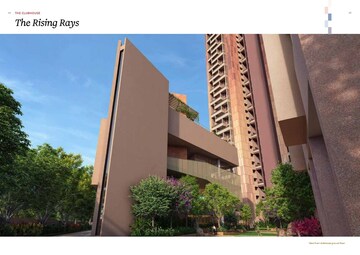 3 BHK Apartment – Exterior View View at Myscape Songs Of The Sun, Financial District - for Sale