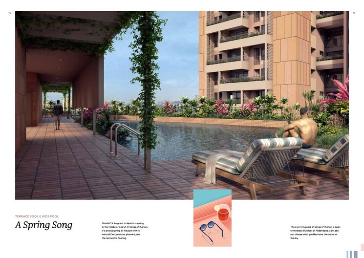 Exterior View, myscape-songs-of-the-sun 3 Bedroom 2825 Sq.Ft. Apartment In Financial District Hyderabad 8796833