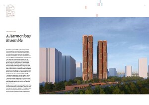 3 BHK Apartment – Exterior View View at Myscape Songs Of The Sun, Financial District - for Sale