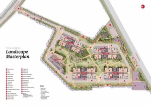 Master Plan in 3 BHK Apartment at Myscape Songs Of The Sun, Financial District – for Sale