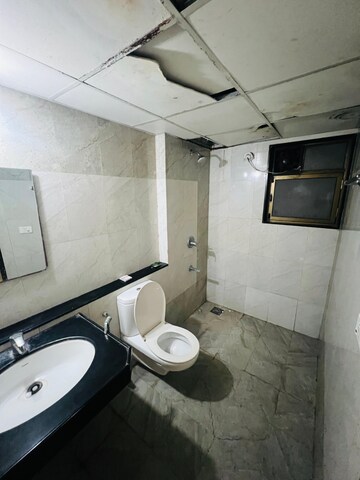 Bathroom in 2 BHK Apartment at Paranjape Schemes Blue Ridge, Hinjewadi – for Rent