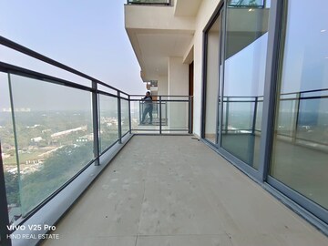 Balcony in 4 BHK Apartment at Chattarpur – for Rent
