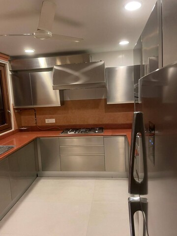 Kitchen in 3 BHK Builder Floor at Green Park – for Rent