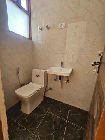 Bathroom in 1 BHK Builder Floor at Chattarpur – for Rent