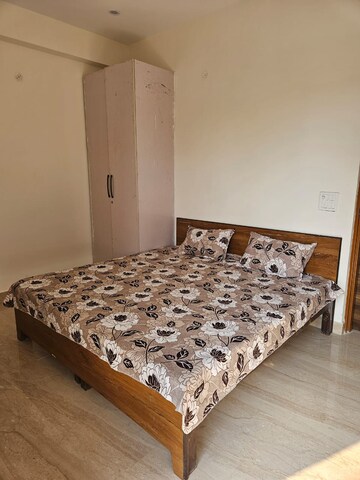 Bedroom in 1 BHK Builder Floor at Chattarpur – for Rent