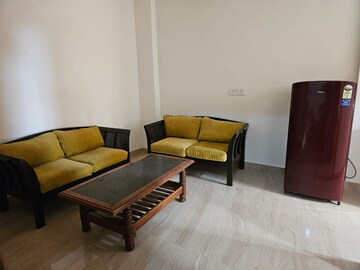 Living Room in 1 BHK Builder Floor at Chattarpur – for Rent