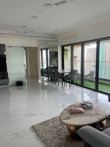 Living Room in 3 BHK Apartment at Level The Residences, Andheri West – for Rent