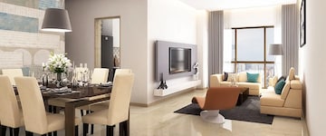 Living Room in 2 BHK Apartment at Lodha Primo, Parel – for Sale