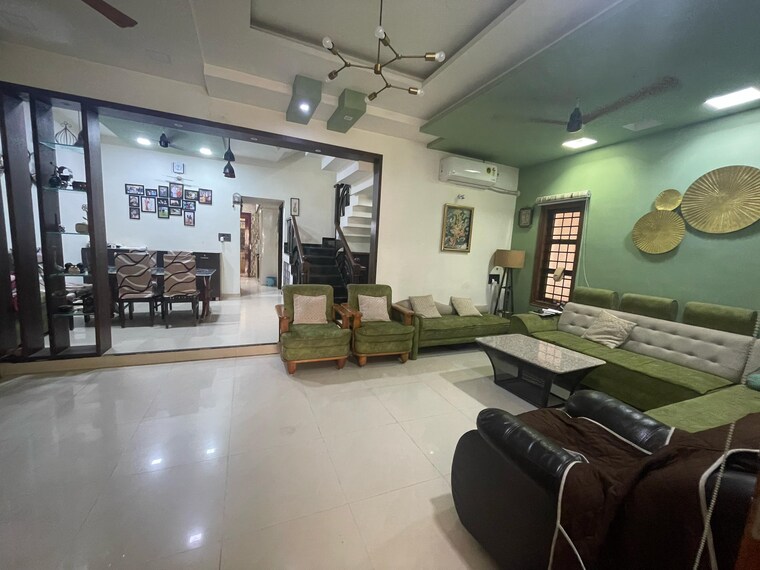Living Room, satellite 4 Bedroom 3000 Sq.Ft. Villa In Satellite Ahmedabad 8797017