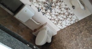 Bathroom in 1 BHK Apartment at Raj Viva Maitry Heights, Virar West – for Sale