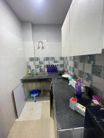 Kitchen in 1 BHK Builder Floor at Chattarpur – for Rent