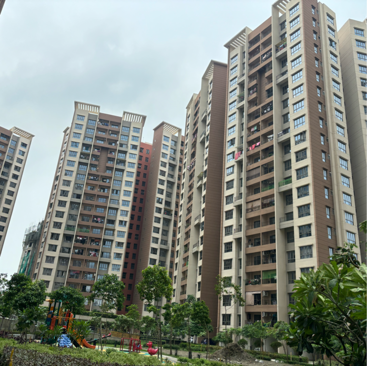 Exterior View, siddha-happyville 2 Bedroom 908 Sq.Ft. Apartment In Reekjoyoni Rajarhat Kolkata 8797015