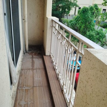 Balcony in 1 BHK Apartment at Shree Tirupati STG Signature Residency, Thane West – for Rent