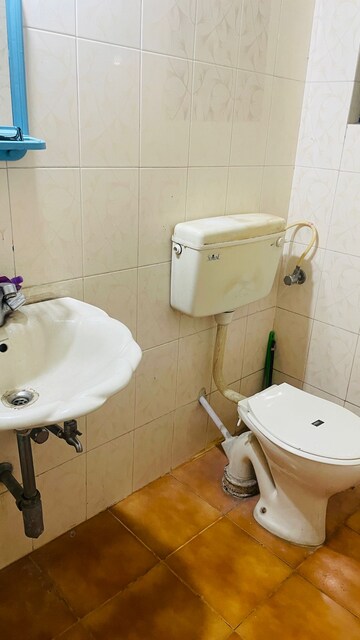 Bathroom in 2 BHK Apartment at Kumar Sankhya, Aundh – for Rent