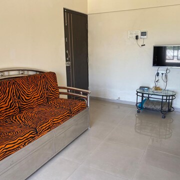 Living Room in 1 BHK Apartment at Rosa Elite, Bhayandarpada – for Rent