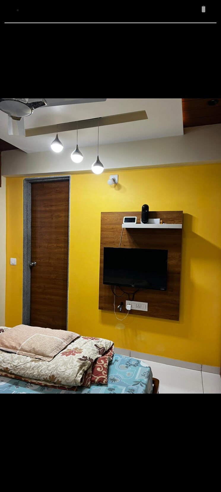 Bedroom, binori-aristella 3 Bedroom 1500 Sq.Ft. Apartment In Shilaj Ahmedabad 8797139