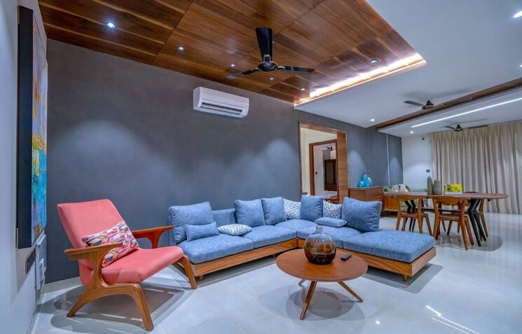 Living Room, hallmark-vicinia 2.5 Bedroom 1686 Sq.Ft. Apartment In Narsingi Hyderabad 8797148