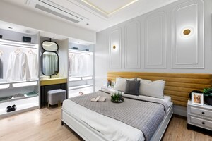 Bedroom in 2 BHK Apartment at Dosti West County Phase 4 Dosti Pine, Balkum Pada – for Sale