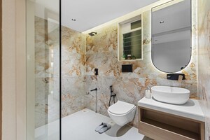 Bathroom in 2 BHK Apartment at Dosti West County Phase 4 Dosti Pine, Balkum Pada – for Sale