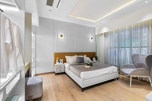 Bedroom in 3 BHK Apartment at Dosti West County Phase 4 Dosti Pine, Balkum Pada – for Sale