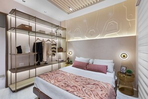 Bedroom in 3 BHK Apartment at Dosti West County Phase 4 Dosti Pine, Balkum Pada – for Sale