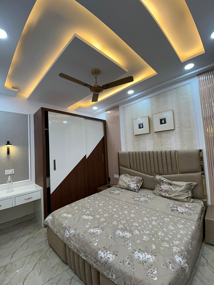 Bedroom, dwarka mor 3 Bedroom 624 Sq.Ft. Builder Floor In Dwarka Mor Delhi 8797167