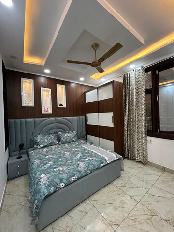 Bedroom in 3 BHK Builder Floor at Dwarka Mor – for Sale