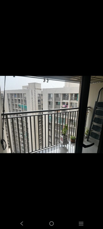 Balcony in 3 BHK Apartment at Aaryan Gloria, South Bopal – for Rent