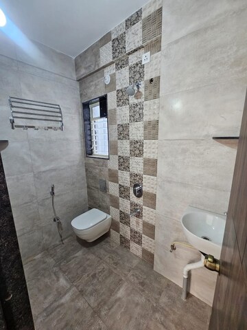 Attached Bathroom in 3 BHK Apartment at Satyam Shivam Apartments, Pashan – for Rent