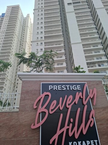 3 BHK Apartment – Exterior View View at Prestige Beverly Hills, Kokapet - for Rent