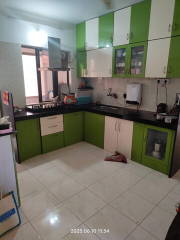Kitchen in 2 BHK Apartment at Kumar Sankhya, Aundh – for Rent