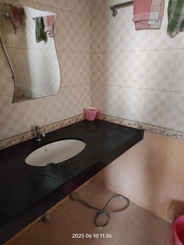 Bathroom in 2 BHK Apartment at Kumar Sankhya, Aundh – for Rent