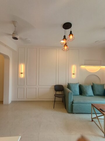Living Room in 2 BHK Apartment at Dosti West County Phase 4 Dosti Pine, Balkum Pada – for Rent