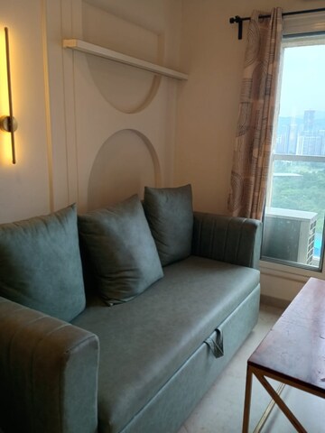 Living Room in 2 BHK Apartment at Dosti West County Phase 4 Dosti Pine, Balkum Pada – for Rent