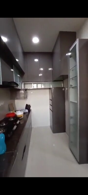 Kitchen in 3 BHK Apartment at Sampad Primero, Motera – for Rent