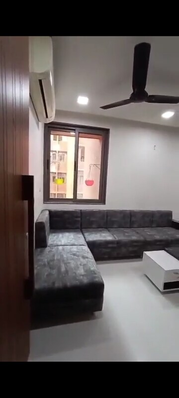 Living Room in 3 BHK Apartment at Sampad Primero, Motera – for Rent
