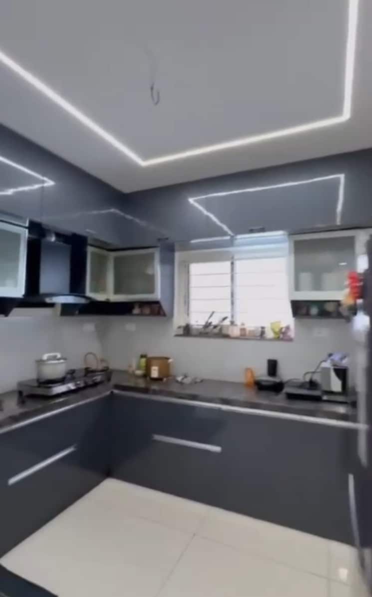 Kitchen, legend-chimes 4 Bedroom 3400 Sq.Ft. Villa In Kokapet Hyderabad 8797296