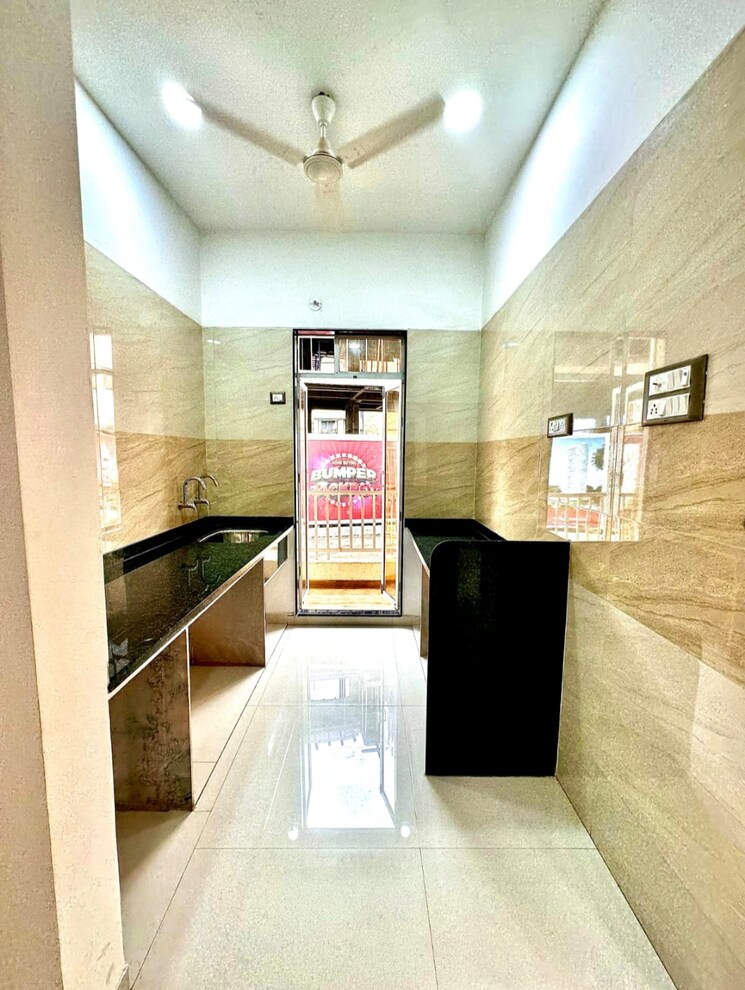 Kitchen, mountain-greens 1 Bedroom 423 Sq.Ft. Apartment In Kalyan East Thane 8797370